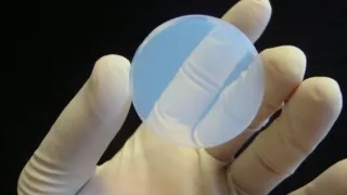Solid state aerogel