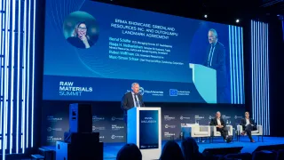 Photo from the ERMA Showcase during the EIT RawMaterials Summit, 15 May 2025