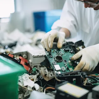 E-waste sorting